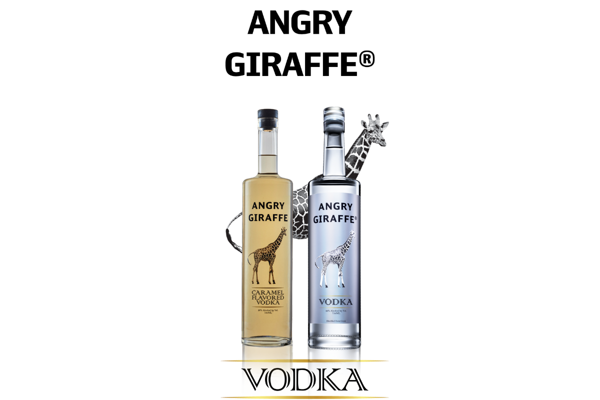 Angry Giraffe Caramel Flavoured Vodka and Angry Giraffe Premium Vodka