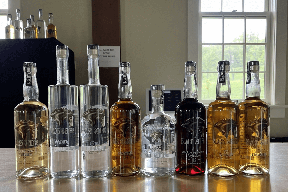 Spirits crafted by Derek LeRoy